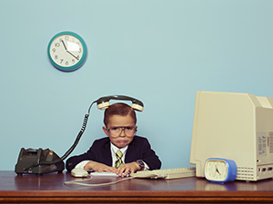 Frustrated business owner facing recurring downtime caused by slow, reactive IT support